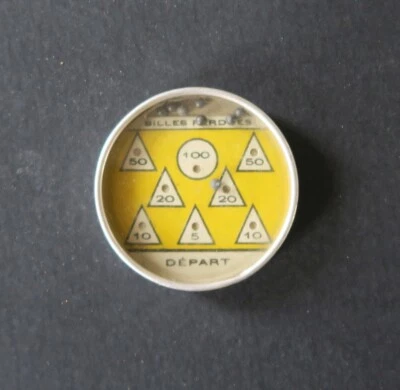 Gioco di pazienza LANNE ANGERS palla persa gialla tavolozza d'oro domino verde - Immagine 1 di 2