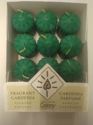 Paquete de 12 velas perfumadas VOTIVAS Lancaster COLONIA Gardenia Parfume Foto 1 de 4