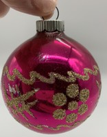 Purple NWT Two/'s Company 4/" Glass Owl Ornament Naturally Distressed