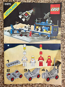 LEGO 6970 Beta 1 Command Base Classic Space ( Instructions Only ) Fn+ Condition