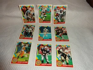 1989 TOPPS FOOTBALL--1000 YD CLUB--23 GLOSSY CARD SET--RICE-WALKER--L@@K - Picture 1 of 1