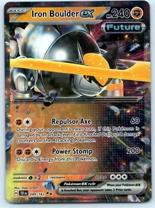 Iron Boulder ex 099/162 Sv05: Temporal Forces Holo - Picture 1 of 2
