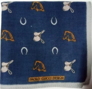 HANDKERCHIEF VINTAGE COTTON 17" BANDANA SQUARE HANKY SCARF - Picture 1 of 2