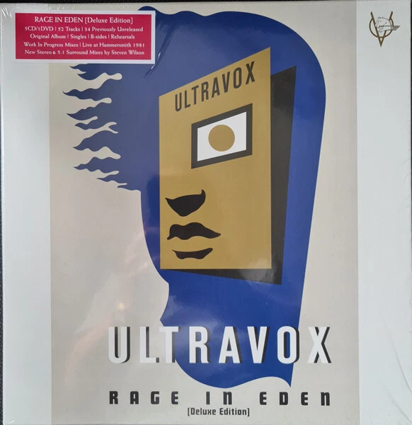 ULTRAVOX Rage In Eden DELUXE 5 CD BOX Steven Wilson ***No DVD see Description Foto 1 de 1
