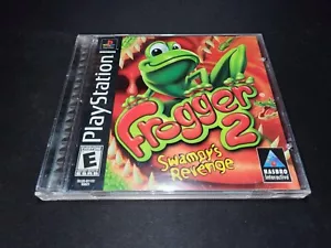 Frogger 2: Swampy's Revenge Black Label Sony Playstation 1 PS1 MINT COMPLETE! - Picture 1 of 5