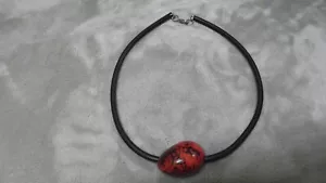 FairTrade Belart Handarbeit KORALLENTON TAGUA Nuss Halsreif Halskette aus dem Amazonas - Bild 1 von 9