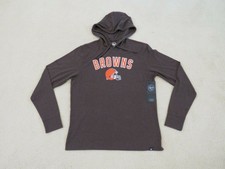 47Brand Team Apparel CLEVELAND BROWNS On-Field Lite Hoodie Jacket Men M NEW^
