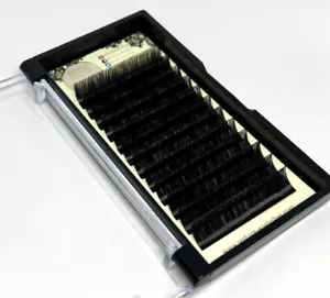 Einzelwimpern Classic Russian Lashes Semi Permanent PBT Extensions Fluffy - Bild 1 von 9