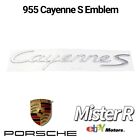 Porsche  Cayenne S Trunk/Decklid Rear Hatch Emblem  Genuine OE #955559037014W9 Porsche Cayenne