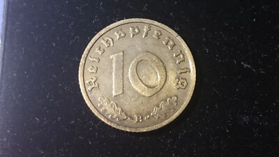 10 Reichspfennig Jäger 87  1936 - 1940  A,B,D,E,F,G,J - Bild 1 von 4