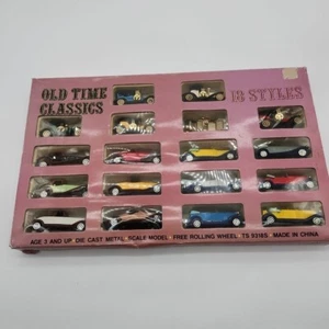 Vintage Old Time Classics Set 18 antike Modell Diecast Autos McCrory Exclusive - Bild 1 von 9