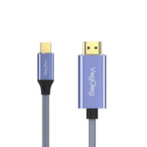 VegGieg V-Z625 6.6FT/2M USB C to HDMI Cable 4K, Anti-Interference Gold-Plated - Picture 1 of 7