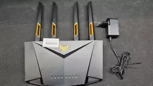 ASUS TUF Gaming AX3000 V2 Dual Band Wi-Fi 6 Gaming Router Used Working - Foto 1 di 10