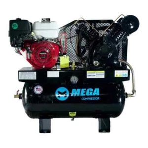 MEGA 13-HP 30-Gallon Two-Stage Truck Mount Air Compressor w/ Electric Start ... - Picture 1 of 1