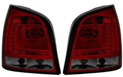 Fanali posteriori a LED fanali posteriori nero/rosso per Vw Polo 9N3 dal 04/2005-2009 - Immagine 1 di 4