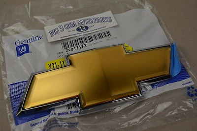 Puerta levadiza trasera Chevrolet Captiva Sport emblema dorado pajarita nuevo OEM 22917172 Foto 1 de 3