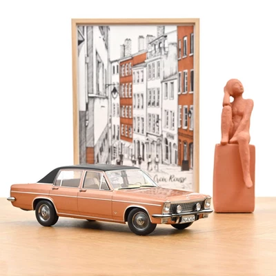 NOREV - Voiture de 1969 Rouge Cuivre – OPEL Diplomat V8 - 1/18 - NOREV183689 - Photo 1/3