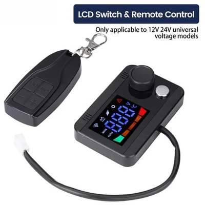 Car Air Diesel Parking Heater with LCD Display and Remote 12V 24V Compatible - Image 1 of 4