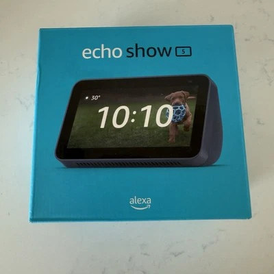 Amazon Echo Show 5 (2nd Gen) Smart Display Speaker - Deep Sea Blue - Image 1 of 4