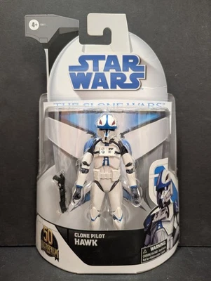Star Wars Black Series Clone Pilot Hawk Target Clone Wars 50-й LucasFilm Hasbro - Изображение 1 из 4