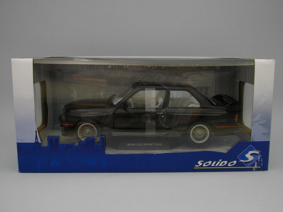 BMW M3 Sport EVO (1990) - Solido 1:18 - SO1501BK - Immagine 1 di 1