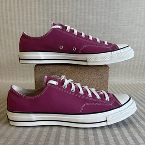 Converse Chuck 70 Low Ox Black Label Shoes Mens Size 14 Purple CTAS Sneakers - Picture 1 of 20