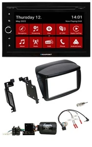 Blaupunkt Lenkrad DVD Bluetooth DAB 2DIN USB Autoradio für Fiat Doblo ab 2010 Op - Bild 1 von 11