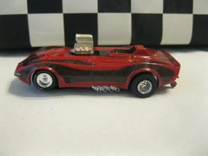 afx corvette funny car red/black slot car ho - Picture 1 of 5