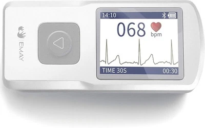 EMAY Portable ECG/EKG Monitor (Record ECG Without Smartphone) | Standalone