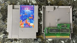 Tetris (NES Nintendo Entertainment System, 1989) CLEANED TESTED NICE!! - Picture 1 of 3