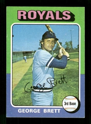Topps Set Break #228 1975 George Brett RC EX-EX/MT *BNCARDS* Foto 1 de 2
