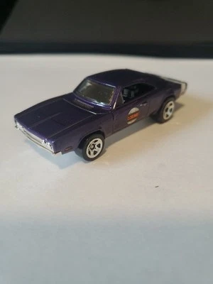 '69 DODGE CHARGER 500, #019, 2015 HW CITY, METALFLAKE PURPLE VARIATION, LOOSE  - Image 1 of 4