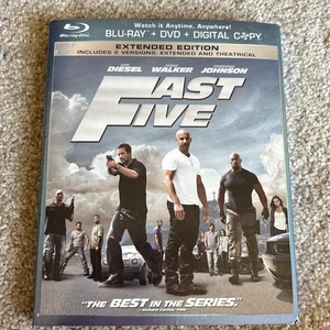 Fast Five (Blu-ray/DVD, 2011, 2-Disc Set - Picture 1 of 4