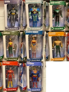 DC Collectibles Justice League Animated Series FULL SET - Picture 1 of 13