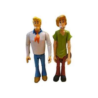 Figuras Scooby-Doo Hanna Barbera Figura Fred Jones y Shaggy Coleccionables Foto 1 de 4