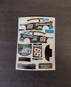 2025 Custom Daniel Suarez #99 Freeway Thank you Daniel 1/64 Peel & Stick Decal - Picture 1 of 1