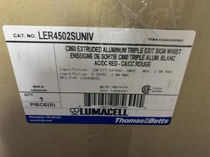 Thomas & betts - LED4502SUNIV - 3-way Exit Sign - 120-347v - Picture 1 of 1
