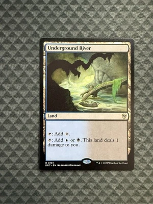 MTG Underground River #0181 Raro Comandante: Aetherdrift (RDC)  Foto 1 de 4