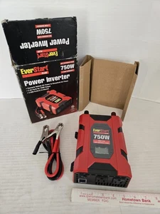 EverStart Plus 750W Power Inverter Model 70003M FREE SHIPPING - Picture 1 of 12