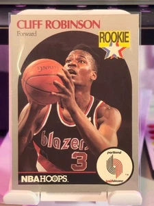 Aros de la NBA 1990-91 - Clifford Robinson #250 (RC) - Imagen 1 de 2