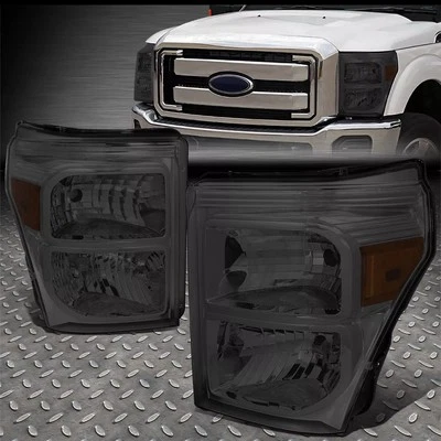 PARA FORD F250 F350 SUPER DUTY 11-16 CARCASA AHUMADA ÁMBAR FAROS ESQUINEROS LÁMPARAS Foto 1 de 4