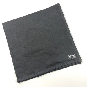 New Olivers Apparel Bandana Cotton Petrol Grey - Picture 1 of 3