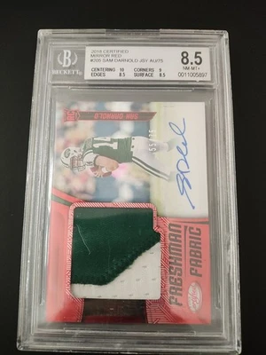 2018 Sam Darnold Certified Rookie Patch Auto/75 Beckett 8.5🔥🔥🔥🔥🔥 - Image 1 of 4
