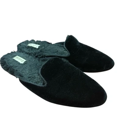 Birdies Pheobe Vegano Negro Imitación Piel Mulas Terciopelo Mujer Talla 9 Trabajo Oficina Informal Foto 1 de 4