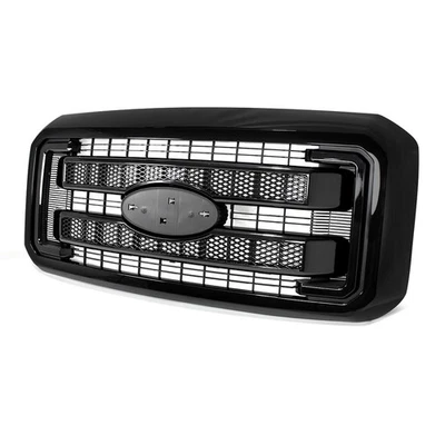 UH Tuxedo Black Grille Assembly Platinum Style For Ford F250 F350 SD 2011-2016 Foto 1 de 4