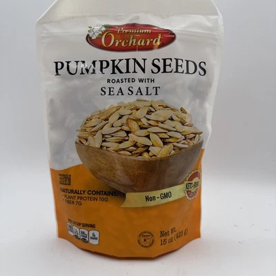 Premium Orchard Keto Roasted Pumpkin Seeds, 15oz, Sea Salt, Crunchy Snack - Image 1 of 4