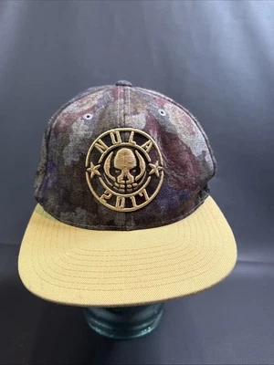 RARO chapéu floral e dourado NOLA 2017 mitchell & ness all star edition NBA New Orlea - Imagem 1 de 4