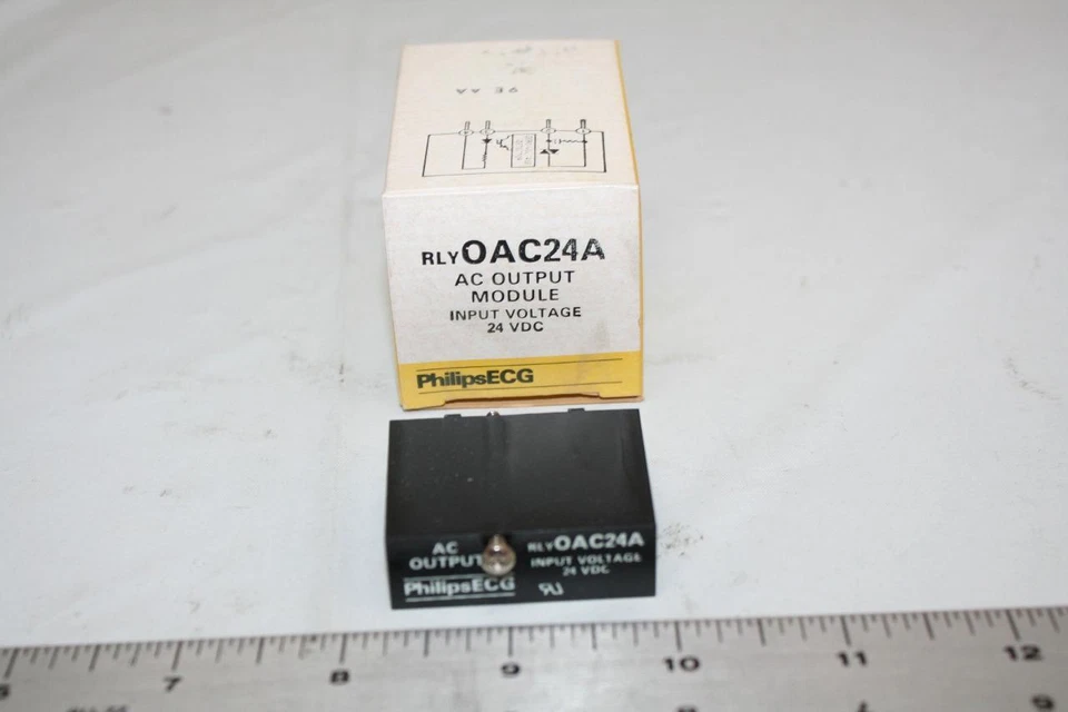 ECG RLYOAC24A AC Output Moduce Input Voltage 24VDC I/O Module RIM-OAC15A New - Image 1 of 1
