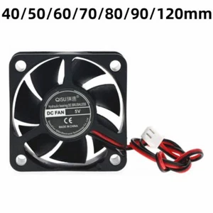 40/50/60/70/80/90/120mm DC Cooling Fan 5V 12V 24V Mini Silent Brushless Fans - Picture 1 of 19