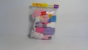 NEW!!!!! Hanes Toddler Girls 100% Cotton Briefs 10-Pack 2T-3T - Picture 1 of 2